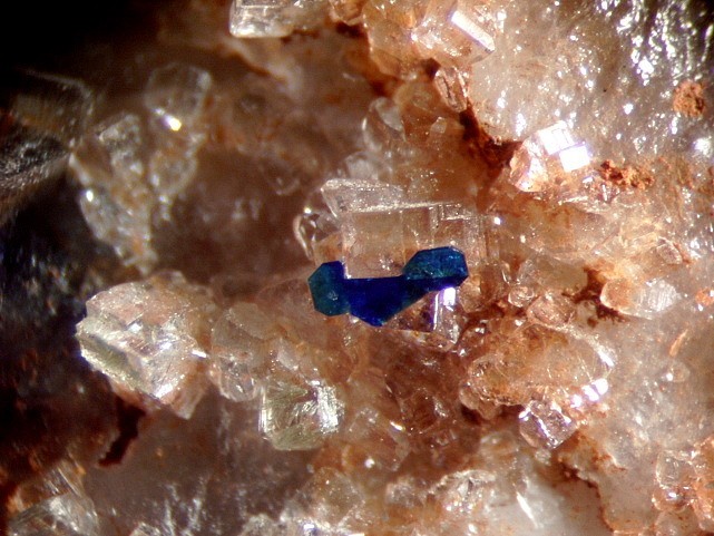 AZURITE  ET CERUSITE.