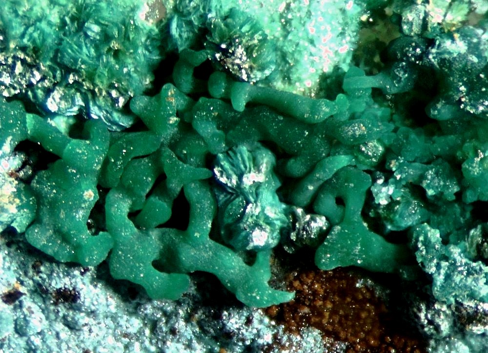 MALACHITE ET PARNAUITE;